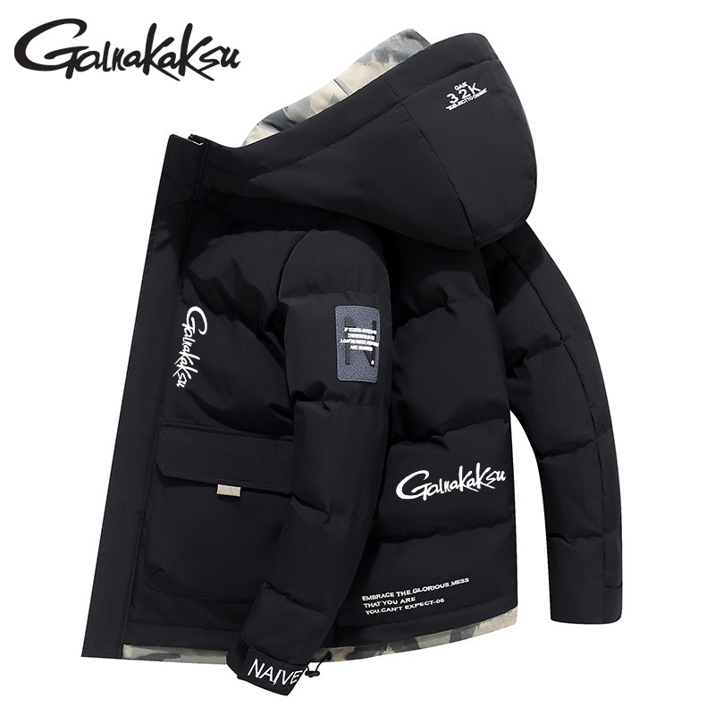 Winter Clothing Work - フード付きフィッシングジャケット,暖かいカーディガン,綿のコート,アウトドアスポーツ,新しい秋と冬