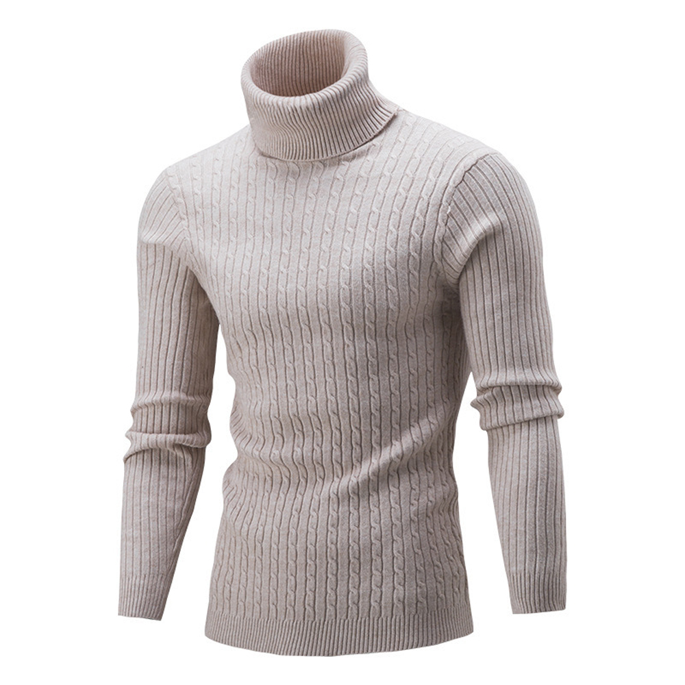 Winter Clothing Work - 秋のメンズカーゴタートルネックセーター、カジュアルメンズカシミヤニットプルオーバー、クラシックメンズスリムフィットサーマルワークセーター衣料品