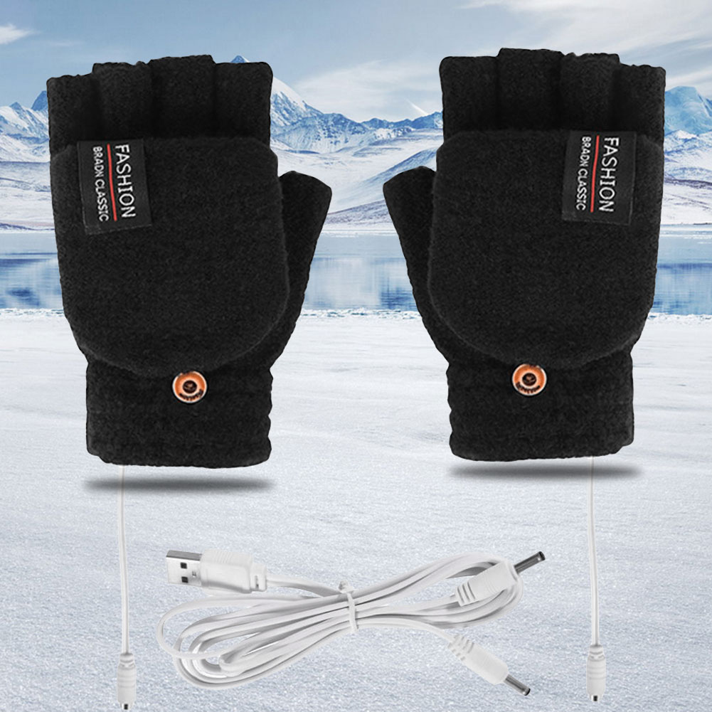 電気 USB 加熱手袋 ハンドウォーマー ミトン ヒーター  - Hand Warmer Reusable のレビューと価格