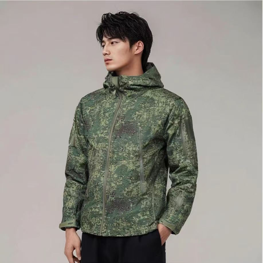 5XL 6XL ロシア迷彩戦術的な制服屋外冬作業服フリース暖 - Winter Clothing Work のレビューと価格