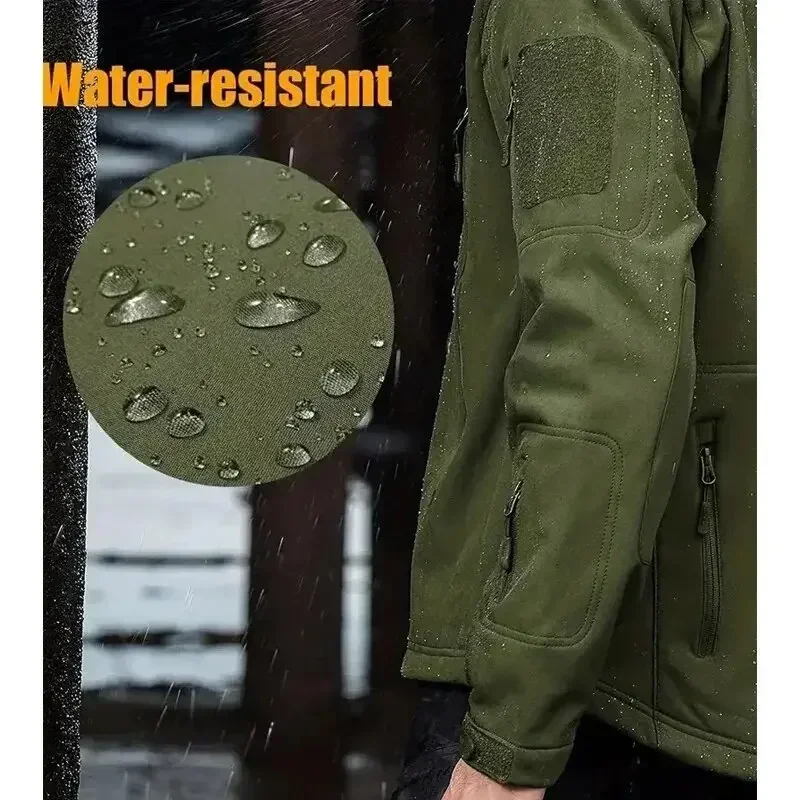 5XL 6XL ロシア迷彩戦術的な制服屋外冬作業服フリース暖 - Winter Clothing Work のレビューと価格