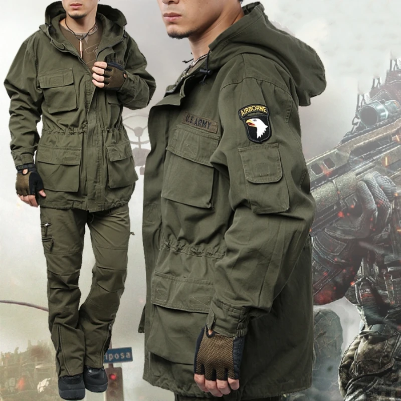 米軍フリース戦術ウインドブレーカージャケット男性秋冬屋外防風 - Winter Clothing Work のレビューと価格