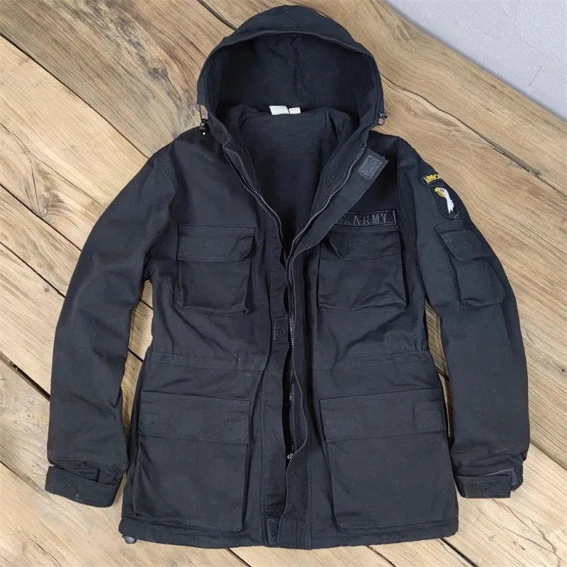 米軍フリース戦術ウインドブレーカージャケット男性秋冬屋外防風 - Winter Clothing Work のレビューと価格