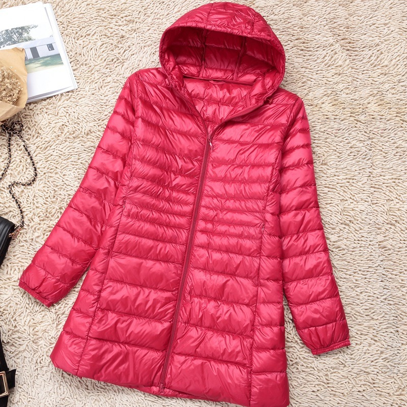 プラスサイズ 5XL 6XL 7XL 女性のフード付きパファ - Winter Clothing For Plus Size Women のレビューと価格