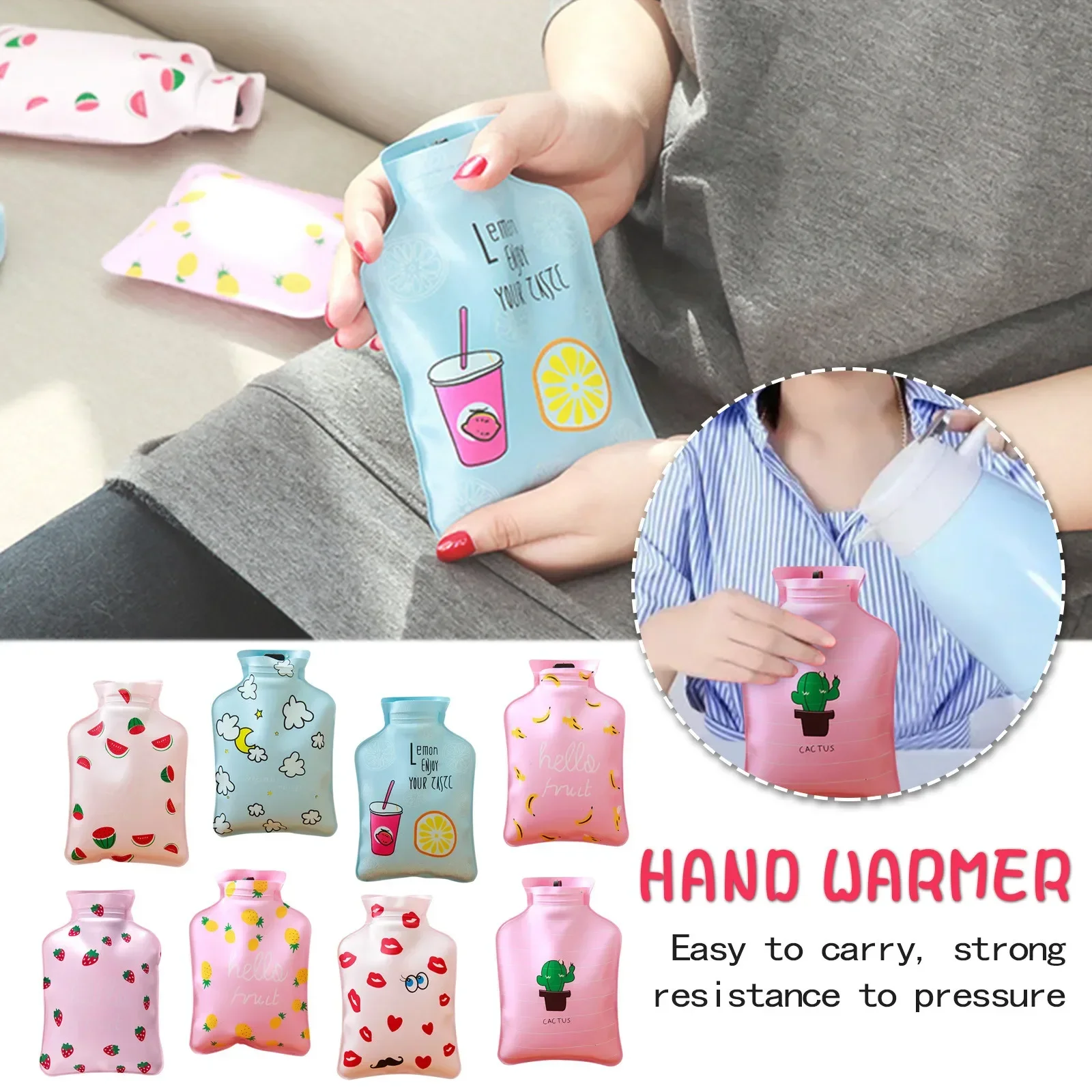 1pc ポータブルミニ湯たんぽ、かわいい PPS 漏れ防止ハ - Hand Warmer Reusable のレビューと価格