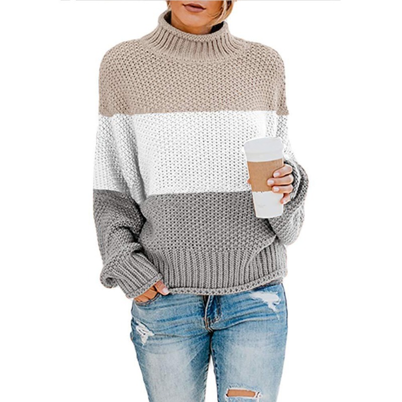 女性用ニットセーター,外国貿易,プラスサイズ,S-3XL,新 - Winter Clothing For Plus Size Women のレビューと価格