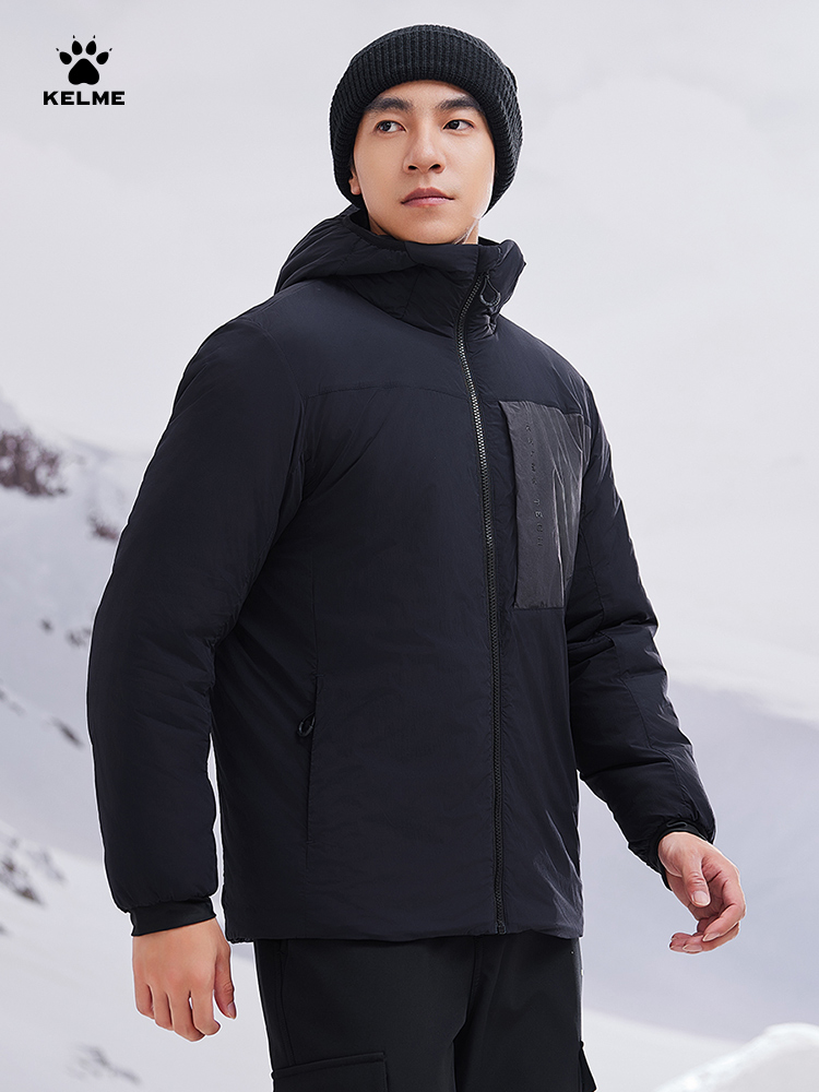 ケルメ-男性用軽量フード付きジャケット、コットンジャケット、 - Winter Clothing Hiking のレビューと価格
