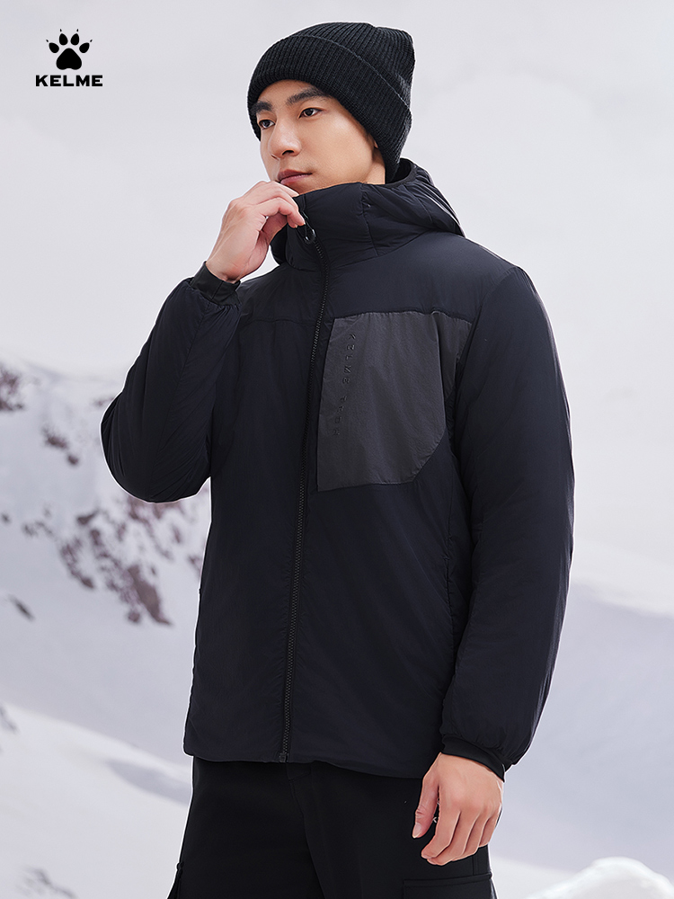 ケルメ-男性用軽量フード付きジャケット、コットンジャケット、 - Winter Clothing Hiking のレビューと価格