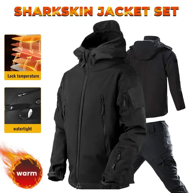 メンズ2ピースベルベットトラックスーツセット,厚くて柔らかい - Winter Clothing Hiking のレビューと価格