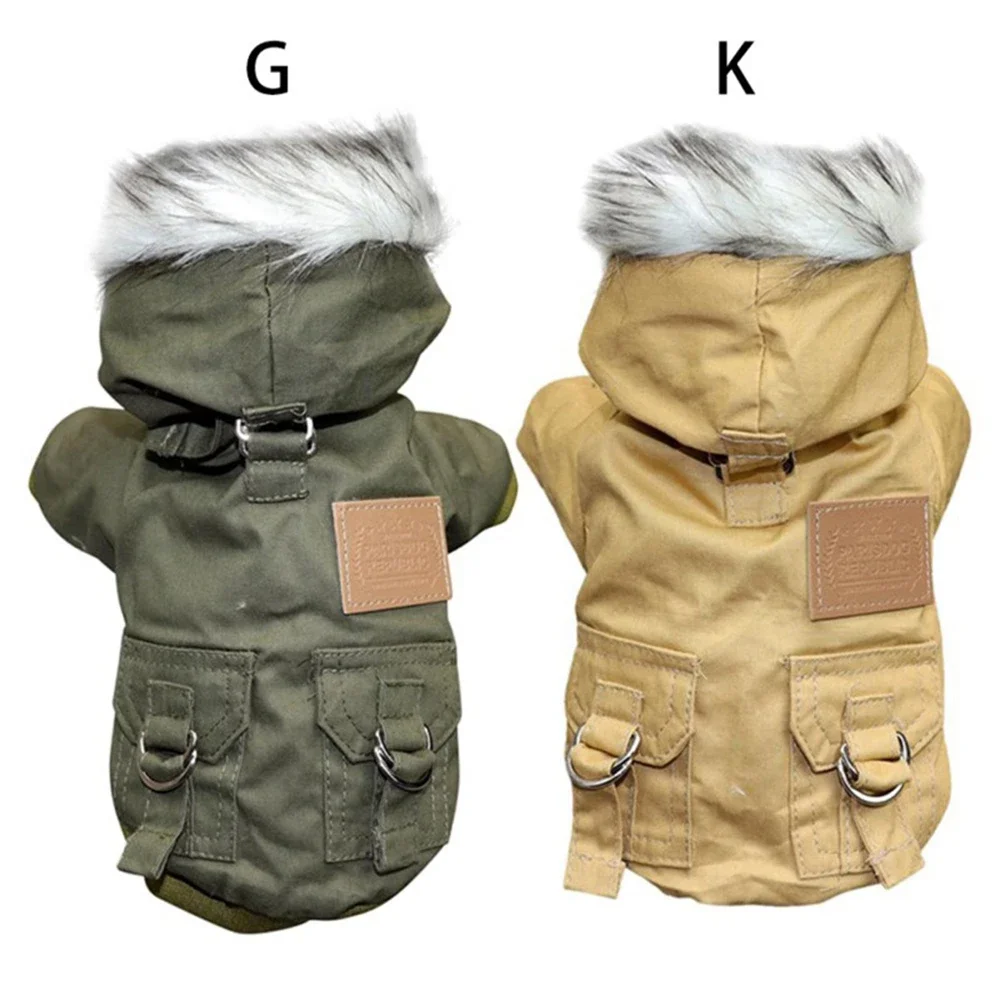 ペット用冬用厚手ハイキングコート、フード付き、柔らかく快適な - Winter Clothing Hiking のレビューと価格