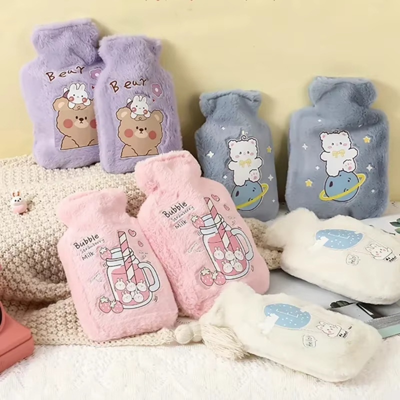 250/500ML 温水ボトルバッグ 女の子用 温かいお腹ウ - Hand Warmer Reusable のレビューと価格