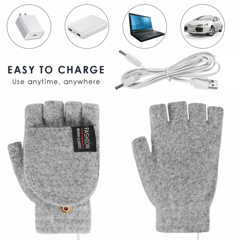 電熱手袋 ハンドウォーマー ミトン ヒーター 充電式 USB - Hand Warmer Reusable のレビューと価格