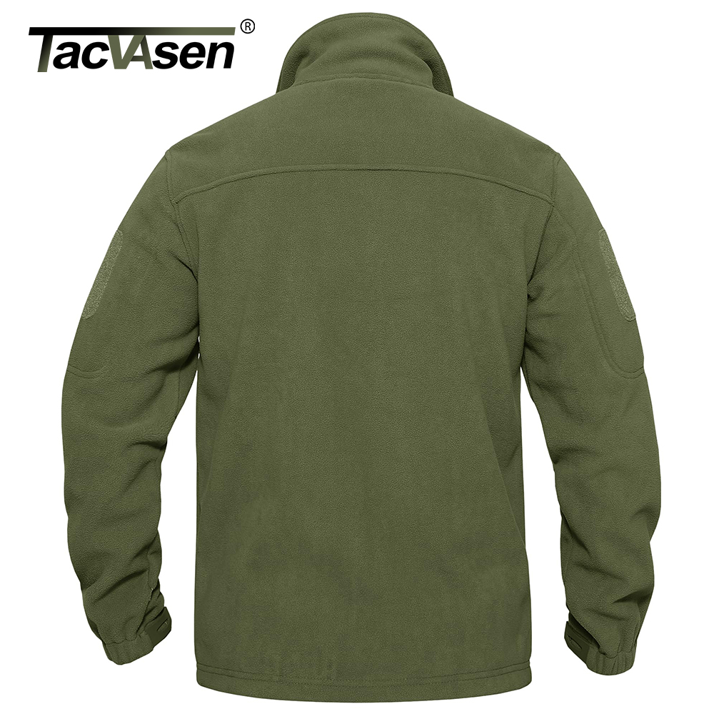 TACVASEN メンズ フリース ジャケット ソフト 暖か - Winter Clothing Work のレビューと価格