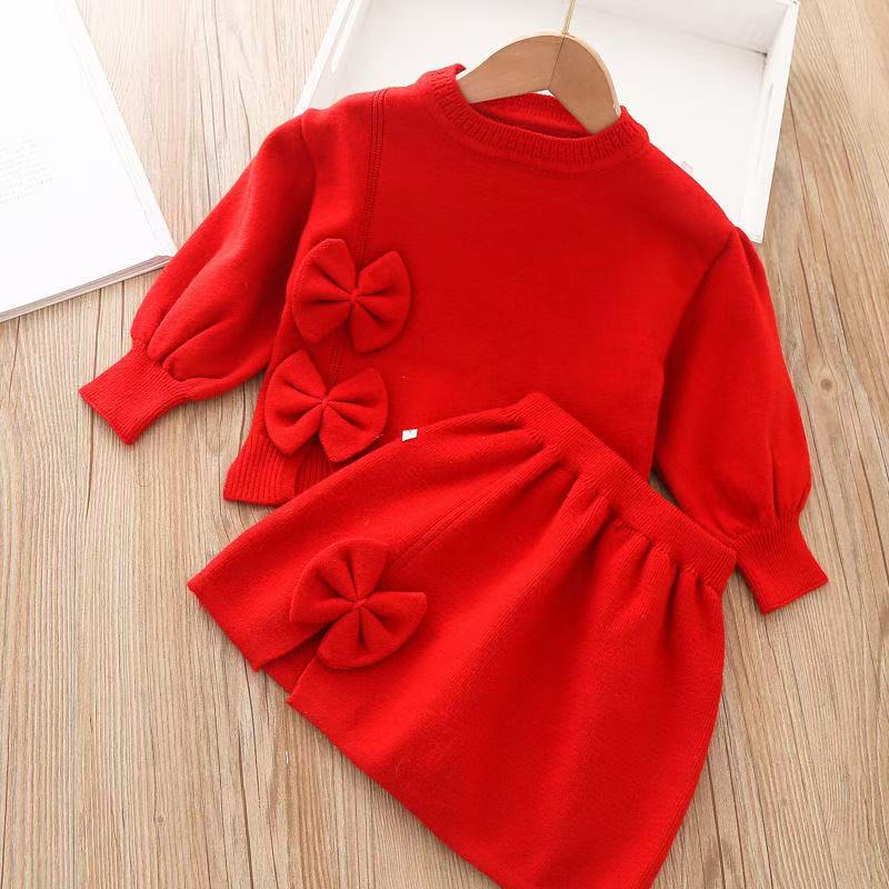 女の子用長袖スウェットシャツとスカートのセット,子供服,セー - Winter Clothing That Starts With O のレビューと価格