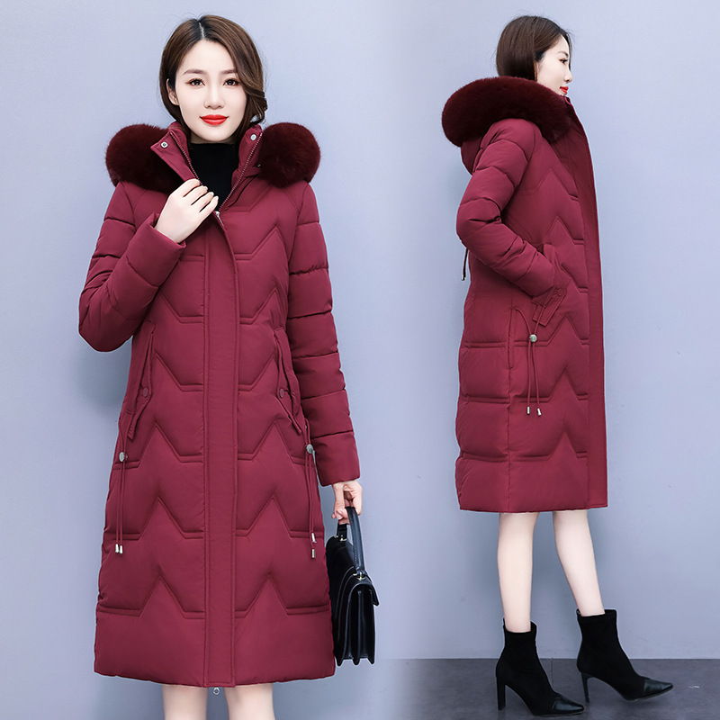 パーカー レディース ミドル丈 コート フード付きジャケット - Winter Clothing Work のレビューと価格