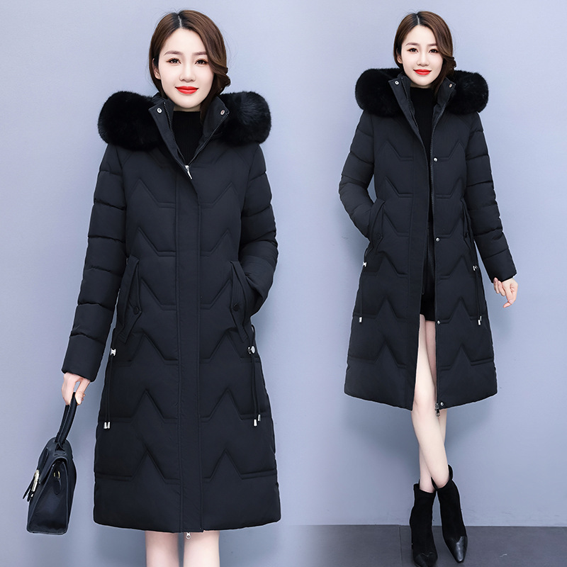 パーカー レディース ミドル丈 コート フード付きジャケット - Winter Clothing Work のレビューと価格
